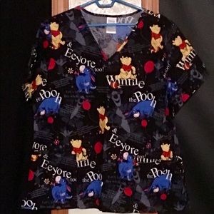Disney Scrub Top